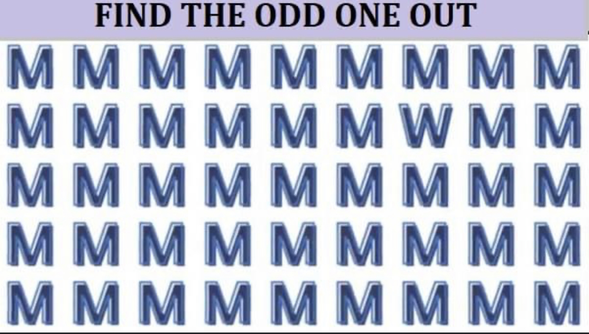 Find The Odd One Out Hard Edition! ONLY 20% OF SUCCESS RATE!