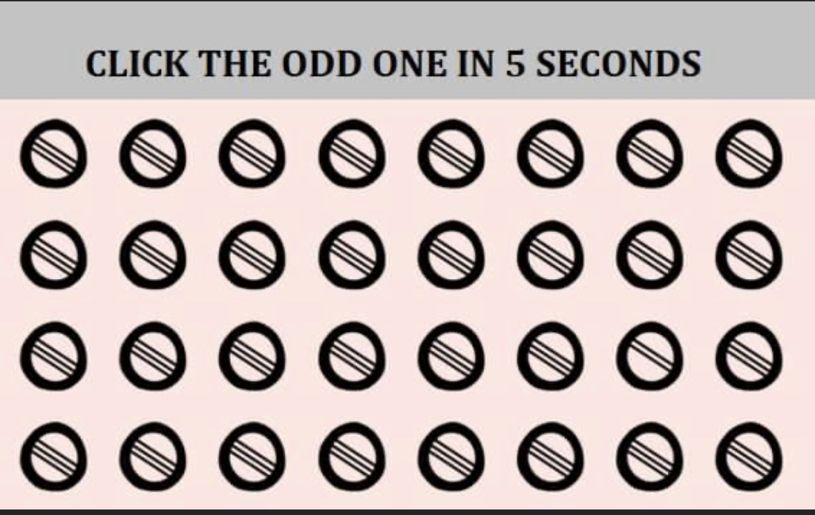 60% Of Players Failed To Spot the Odd One Out in 5 seconds