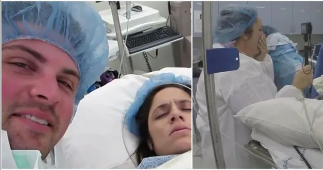 Burri filmon momentin e lindjes por kur shohin videon më vonë i habit shumë infermierja